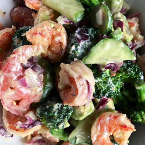 Shrimp and Broccoli Salad