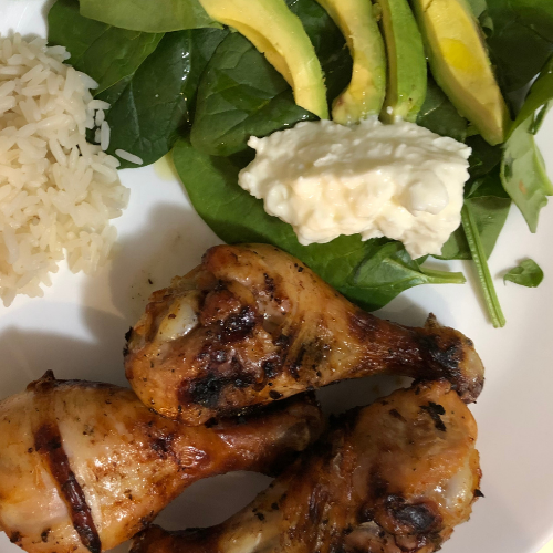 Grilled Chicken Drumsticks